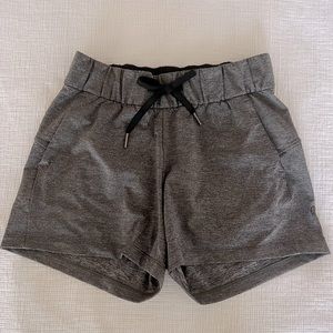 Lululemon Stretch Shorts Grey